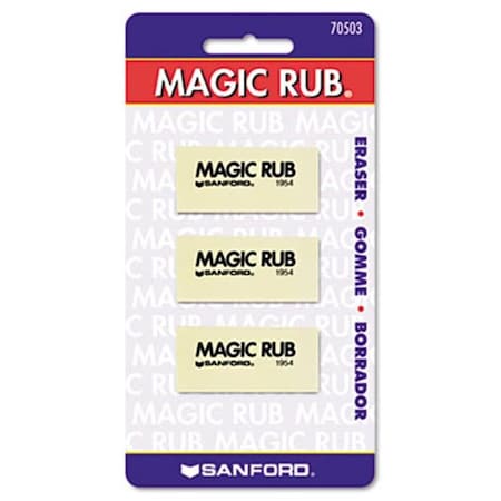 Sanford 70503 MAGIC RUB Art Eraser- 3/Pack